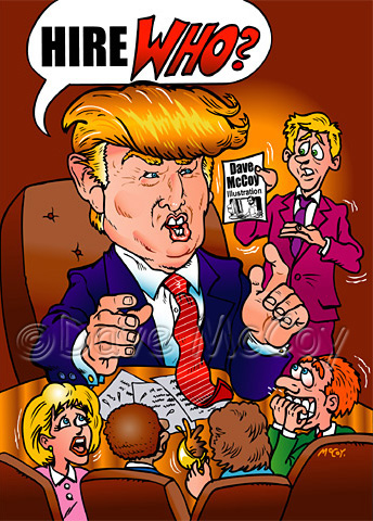 Caricatures Of Donald Trump